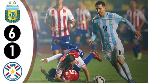 argentina vs paraguay highlights